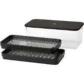 Rig-Tig Rasp Grate-It met Container Black