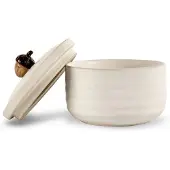 Sagaform Ellen eikelblik met deksel Ø13,5 cm Crème