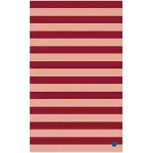 By On Leya stripe tafelkleed 150x250 cm Rood-roze