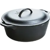 Lodge Logic braadpan met schenktuiten ø 30 cm gietijzer zwart