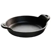 Lodge Logic ronde schaal ø 16,5 cm gietijzer zwart