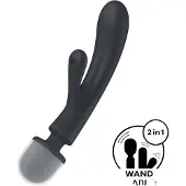 Satisfyer Triple Lover - G-spot vibrator en massager - zilver