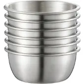 Dorre Dian dipschaaltjes 6-pack Silver