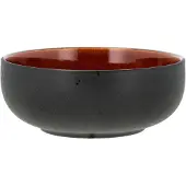 Bitz pokebowl/ramen schaal Ø18 cm Black-amber