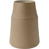 Knabstrup Keramik Clay vaas 18 cm Warm sand