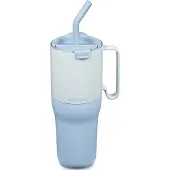 Klean Kanteen Thermosbeker Rise Tumbler 1065ml Straw Lid Ice Blue