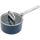 Joseph & Joseph Space steelpan met deksel – 15 cm – anti-aanbak