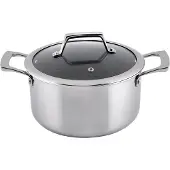 Haws Santo hybride coating pan met deksel 3,4 L Roestvrij staal