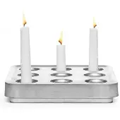 Born In Sweden Stumpastaken Kaarshouder Small - Kandelaars Aluminium - 7340170
