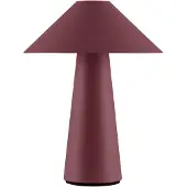 Globen Lighting Tafellamp Cannes, dimbaar, rood, Woon-/ Eetkamer, Kunststof, Scandinavisch, Tafellamp