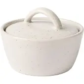Broste Copenhagen Nordic Vanilla schaal met deksel Ø8 cm