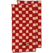 By On Love theedoek 50x70 cm 2-pack Rood-zand