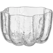 Kosta Boda Crackle kaarsenhouder 5,8 cm Helder