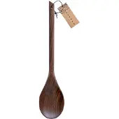 Satake serveerlepel 33,5 cm Walnotenhout