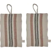 OYOY Linu pannenlap 2-pack Caramel