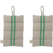 OYOY Linu pannenlap 2-pack Green
