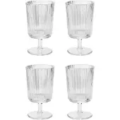 Stelton Witte Wijnglas Pilastro Clear 180 ml (Set van 4)