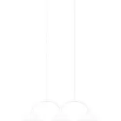 Globen Lighting Curve hanglamp 3 Wit
