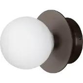 Globen Lighting Wandlampe , ART DECO, dimbare, Brons / Oudmessing, Woonkamer, Metaal, Designer