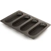 Lékué Bakvorm 4 Pistolets Siliconen Brown