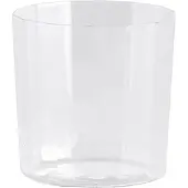 HAY Angle Drinkglazen Pak Van 4 Wide 7.5 Cm - Drinkglazen Glas Clear - AE747-E477-AH04