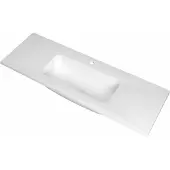Ink Wastafel reflekt 1200x400x15 mm mat wit 3407751