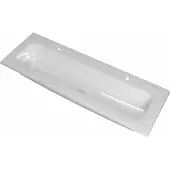 Ink Wastafel reflekt 1200x400x15 mm glans wit 3407642
