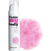 Tickle My Body - massage schuim - suikerspin (150ml)