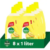 Dettol 8x Allesreiniger Power & Fresh Citroen 1 Liter