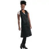 Chaud Devant 678 Bib Apron Barista Black Denim