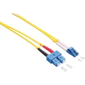 Logilink FP0LS03 InfiniBand en Glasvezelkabel 3 m LC SC Geel