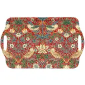 Pimpernel Strawberry Thief dienblad met handgreep Rood