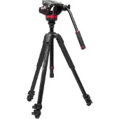 Manfrotto MVK502055XPRO3V Alu Video Tripod kit 3 section + 502AH Fluid Head