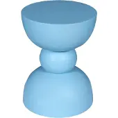 Starfurn Bijzettafel Jon | Blauw (Blauw, 40 diameter: 30cm)