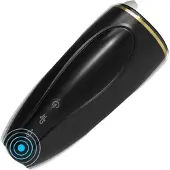 Sex HD Hawk - masturbator met trilling en zuigfunctie - oplaadbaar - zwart/wit