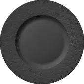 Villeroy & Boch Manufacture Rock Dinerbord 27 Cm - Dinerborden Porselein Black - 10-4239-2620
