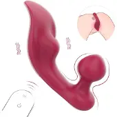 Sex HD Chomper - clitoris en anaal vibrator - rood