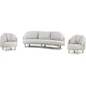 Santika Furniture Santika Nanda stoel-bank loungeset 3-delig