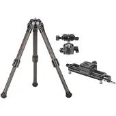 Sunway Macro Statief Carbon + Balhoofd en Macro Rail Voordeelbundel