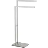 Wenko Granit handdoekhouder RVS