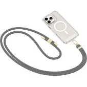 Tech-Protect Crossbody Universeel Draagkoord Voor Elke Telefoon Grijs / Goud