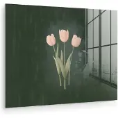 MuchoWow Tulpen - Liefde - Donkergroen