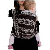 Luna Dream draagdoek Sling Diamond Lace Sensual katoen bruin