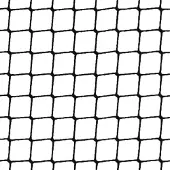Ungeziefershop Vogelnet 5 X 5 Meter Zwart (maaswijdte: 19mm) Tegen Vogels