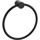 Regn Handdoekring - Gunmetal Black PVD - Messing - Accessoires, Handdoekhouders, Handdoekringen - 8720254161839