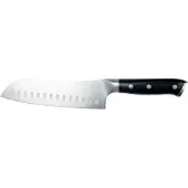 Mareld Santokumes 18 Cm Zwart - Santokumessen Roestvrijstaal Black - MAR0237