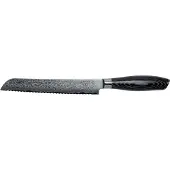 Mareld Akio Broodmes 20 Cm Zwart - Broodmessen Roestvrijstaal Black - MAR0231