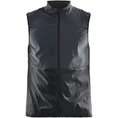 Craft Glow Vest - Fietsjack - Ultralicht windbeschermend waterafstotend - Zwart - M