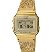 Casio Vintage A700WEMG-9AEF Dameshorloge 32,8 mm - Goudkleurig
