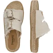 Espadrij l'orginale Muiltjes 'CLAQUETTE' beige